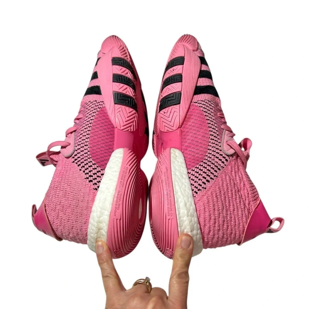 Adidas Trae Young 2.0 Basketball Trap House Shoes Pink Men’s Size 13